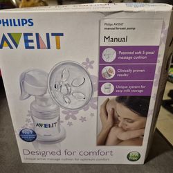 Philips Avent Manual Breast Pump - Model SCF310/20 - Brand New!