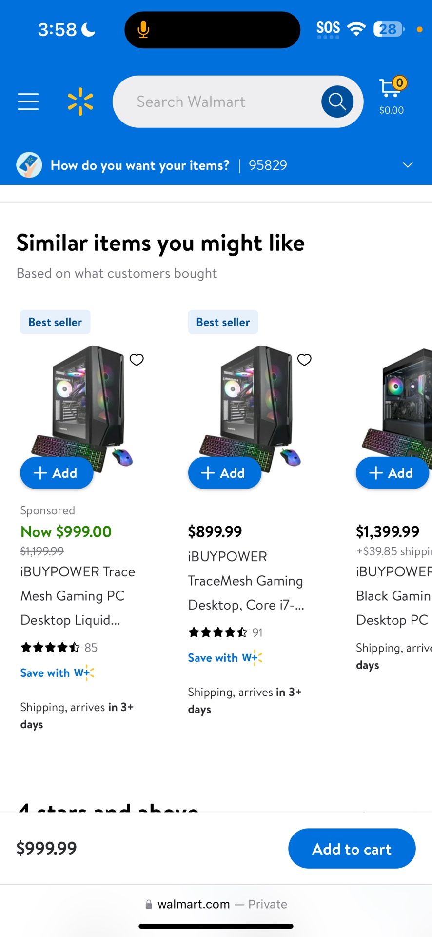 Gaming PC & Monitor