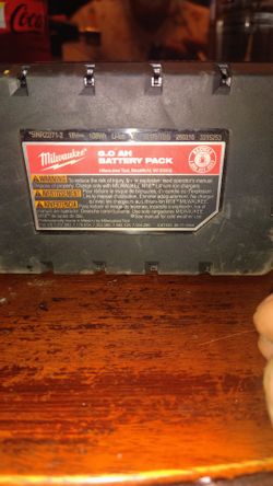 Milwaukee RED  high out put