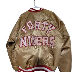 Chalk Line XL VINTAGE 49ERS JACKET 