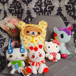 Kawaii Plushie Bundle (With Hello Kitty) SALE