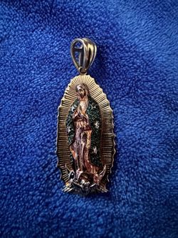14kt Virgin Mary