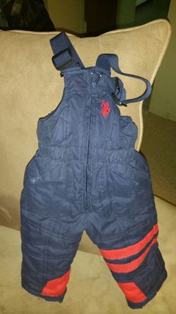 Toddler snow suit.