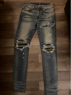 Amiri Distressed Slim Jeans