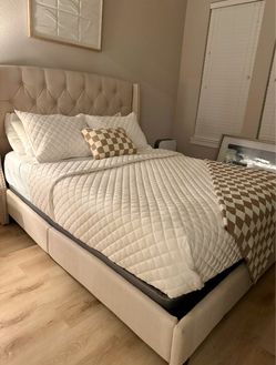 Queen Upholstered Bed