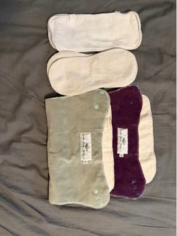 Organic cloth diapers and inserts