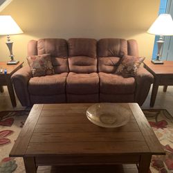 Electric Reclining Sofa And Loveseat