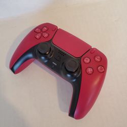 Red PS5 controller 