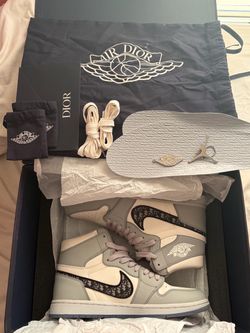 Air Dior Jordan 1 High Sneakers