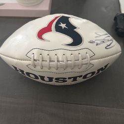 Signed Houston Football