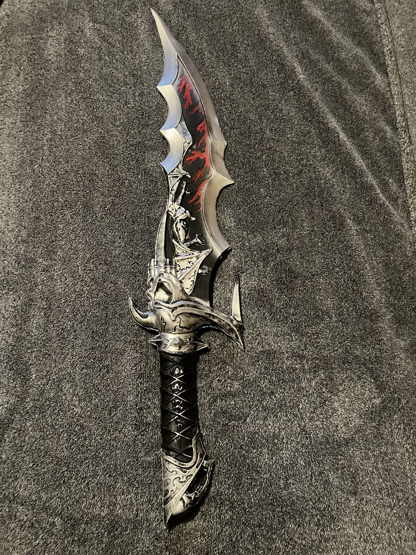 Realistic Foam Warrior Knife Weapon Halloween Fake Weapon Hard Quality