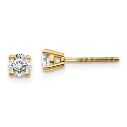 14k 0.30ct Diamond Stud Earrings with Lifetime Warranty
