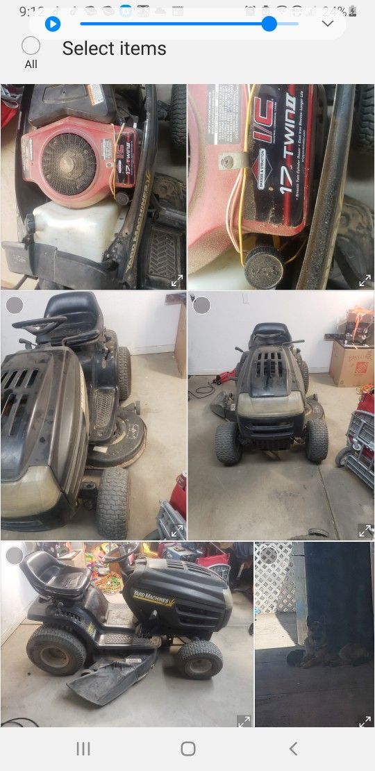 Riding Lawn Mower