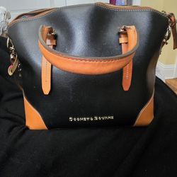 Dooney &Bourke Pebble Grain Domed Satchel 