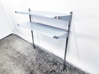 NSF 47 in Two-layer Stainless Steel Shelf 2LTS-1547-418