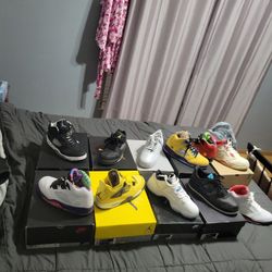 Jordans,lows, Retro 5 , Airforce 1s  220 Each