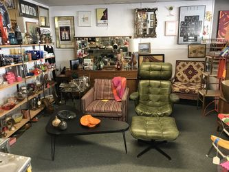 Mid century furniture Merced antique mall