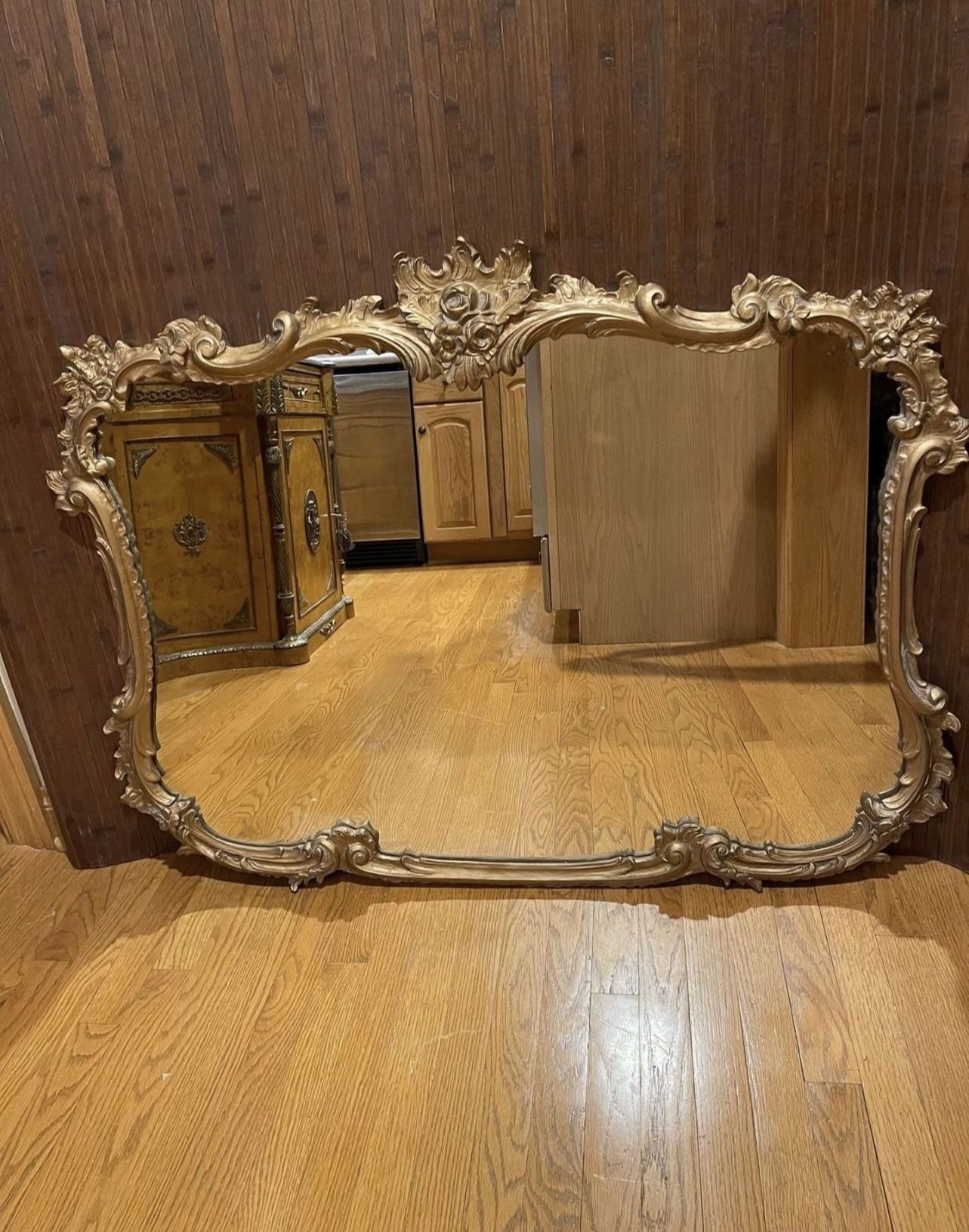 Gilded Vintage French Mirror