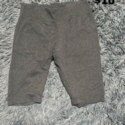 Grey Bicycle Shorts