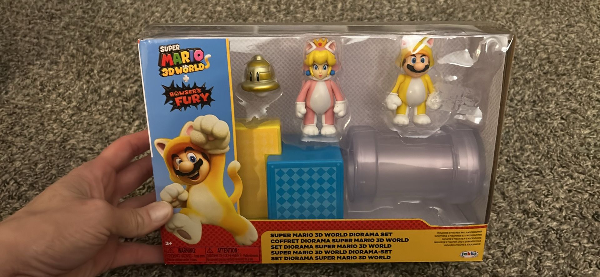 Super Mario 3-D World Diorama Set