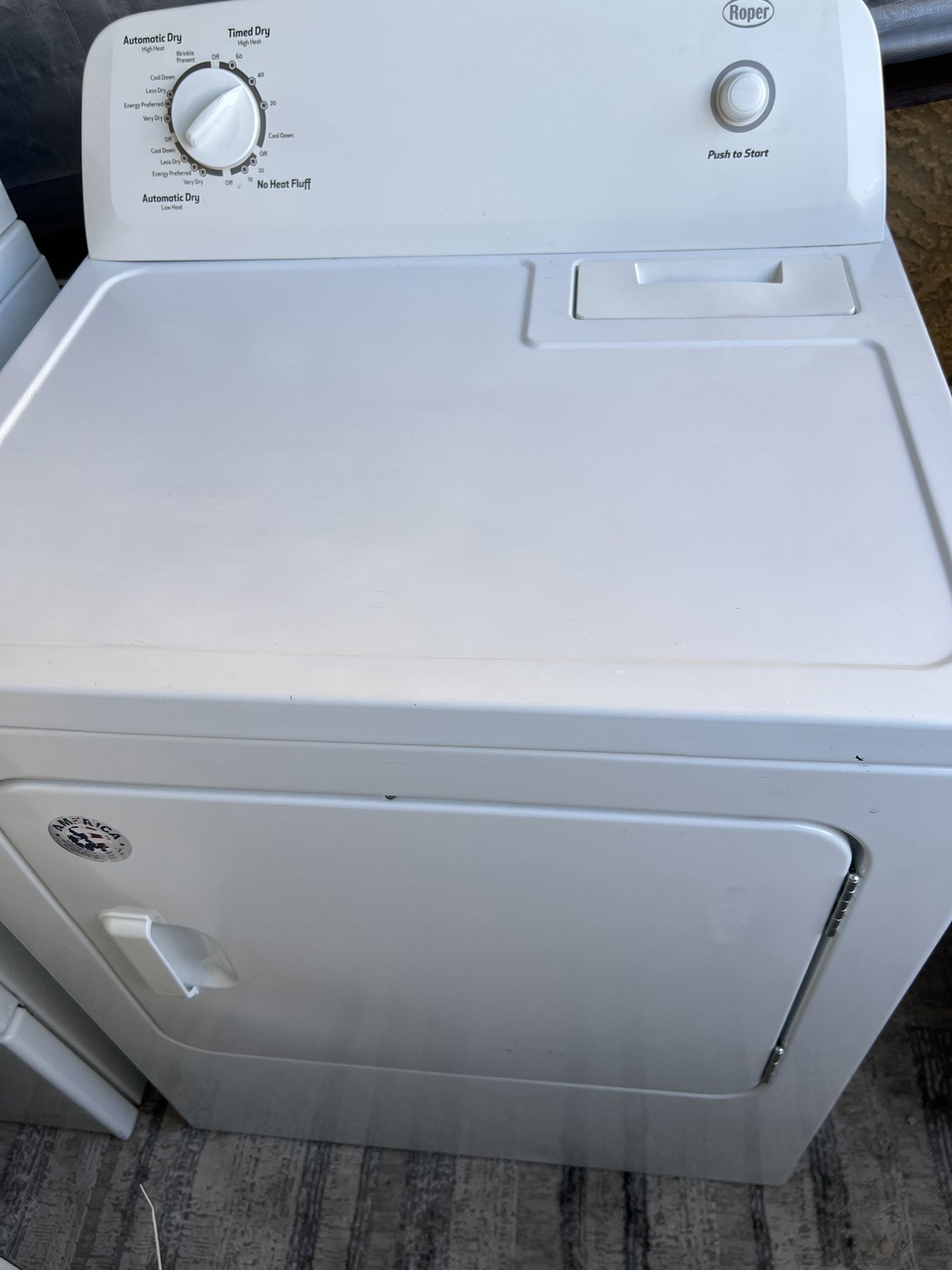 Dryer Roper Whirlpool