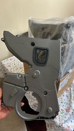 6 bolt timing cover for a dsm