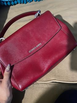 Red Michael Kors bag