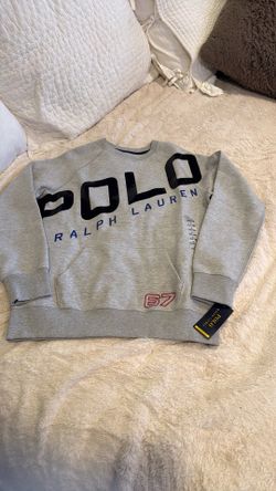 New Ralph Lauren Boys Crew Sweatshirt  Large 