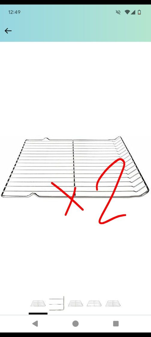 New TWO PACK new oven racks Price for BOTH