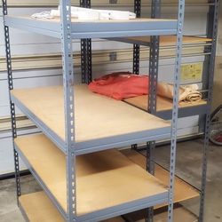 2x Garage Shelves Storage