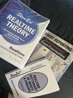 Court Reporting Realtime Books Bundle