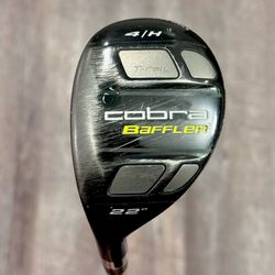 Cobra Baffler T Rail 4 Hybrid Tour AD Senior Flex  Graphite 41" Left Handed