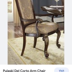 Eight Chairs, Six Side Chairs To Arm Chairs, Each Wise 365 New 