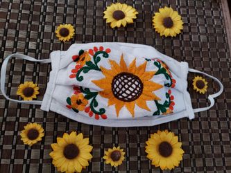 Sun flower 🌻 face mask ADULT