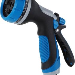 Garden Hose Nozzle,Hose Spray Nozzle with Adjustable 10 Watering Patterns,Slip Resistant High Pressu