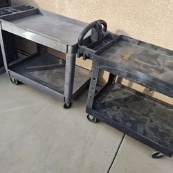 UTIL CARTS USED LIKE NEW CONDITION!!!! GOTTA GO ASAP $100 FIRM!!! EACH !!!!!!!  🔥🔥🔥 $200 FOR BOTH !!! 🔥🔥🔥