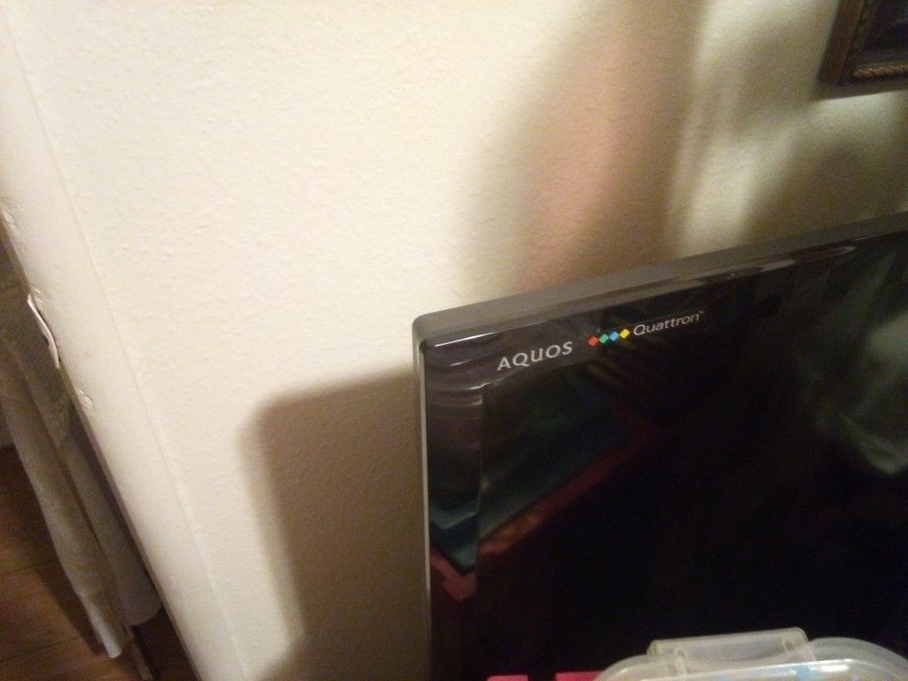 75in. Aquos Quattron Flat Screen Tv