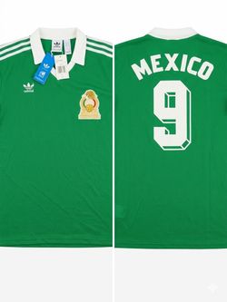 1986 addidas bring back Mexico jersey 100% authentic Adult Medium and Large