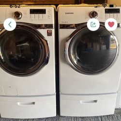 Samsung Front loading Washer and Dryer