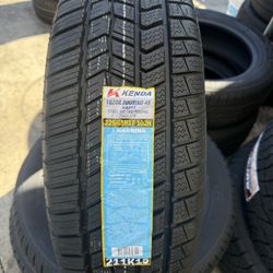 225/65/17 Kenda Vesda Touring 4 New Tires Installed And Balanced 50,000 Miles Warranty