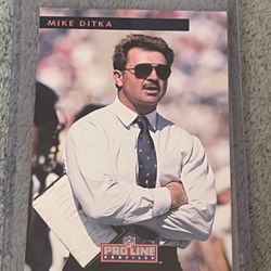 Mike Ditka #(contact info removed) Pro Line Profiles Chicago Bears