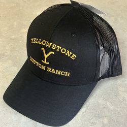 Yellowstone Dutton Ranch SnapBack Trucker Cap Hat NWT