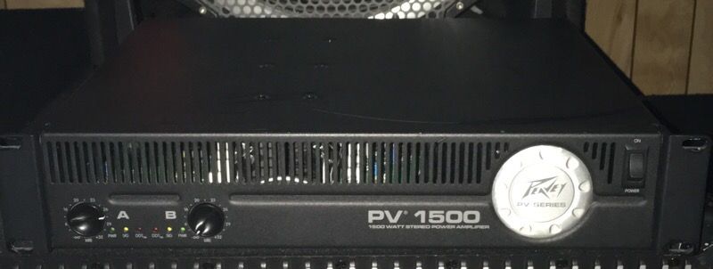 Peavey Amplifier 1500 watts