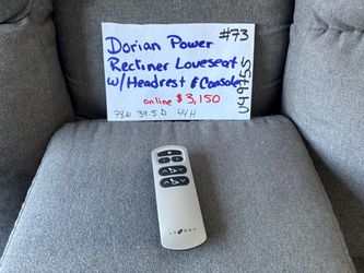 Lazy Boy Power POWER Reclining  Loveseat with Console