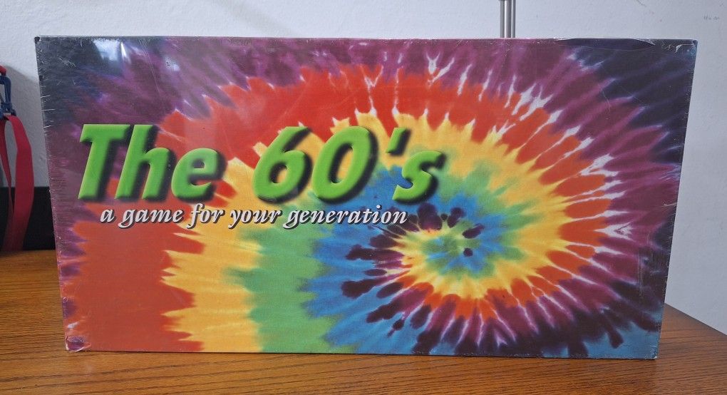 New/Sealed! The 60's MONOPOLY Board Game A Game For Your Generation