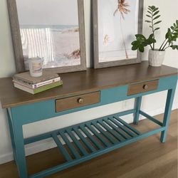 Coastal Console Table/Sofa Table