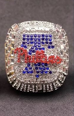 Philadelphia Phillies 2022 NL champions (Bryce Harper) Ring size 11