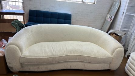 White couch