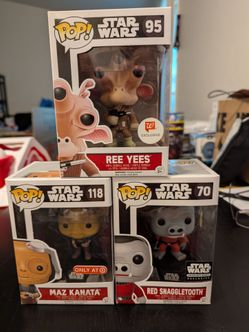 STAR WARS FUNKO POPS