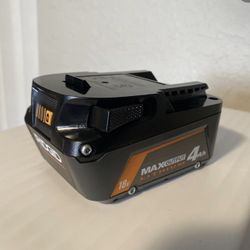 Brand New Ridgid 18v 4.0ah Battery Price Is Firm At $50